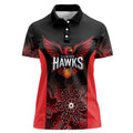 Basketball Custom Illawarra Women Polo Shirt Simple Australian Dot Art - Aussie Hoodie