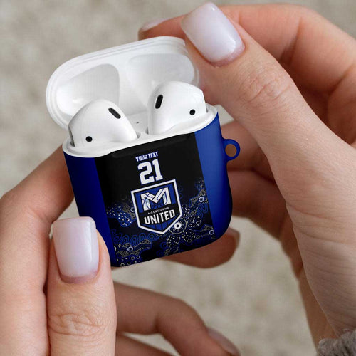 Basketball Custom Melbourne AirPods Case Simple Australian Dot Art - Aussie Hoodie