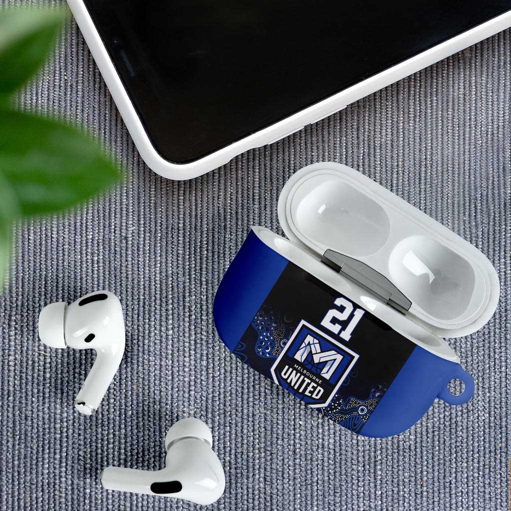 Basketball Custom Melbourne AirPods Case Simple Australian Dot Art - Aussie Hoodie