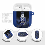 Basketball Custom Melbourne AirPods Case Simple Australian Dot Art - Aussie Hoodie