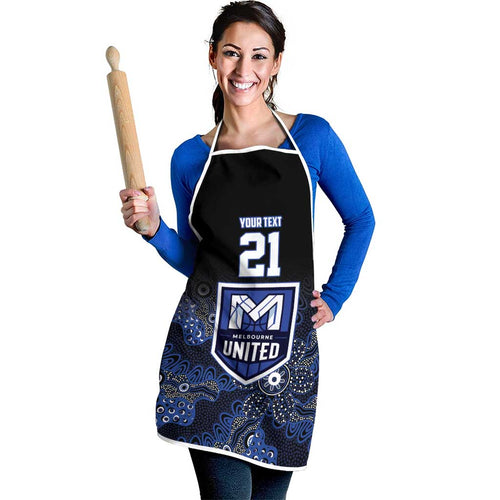 Basketball Custom Melbourne Apron Simple Australian Dot Art - Aussie Hoodie