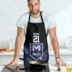 Basketball Custom Melbourne Apron Simple Australian Dot Art - Aussie Hoodie