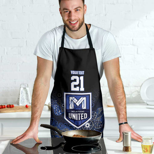Basketball Custom Melbourne Apron Simple Australian Dot Art - Aussie Hoodie