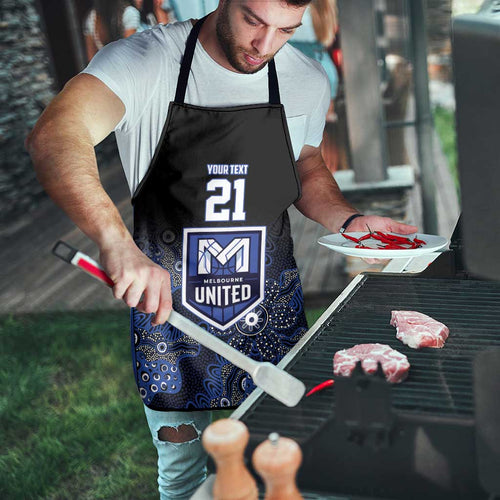 Basketball Custom Melbourne Apron Simple Australian Dot Art - Aussie Hoodie