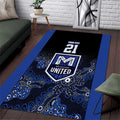 Basketball Custom Melbourne Area Rug Simple Australian Dot Art - Aussie Hoodie