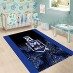 Basketball Custom Melbourne Area Rug Simple Australian Dot Art - Aussie Hoodie
