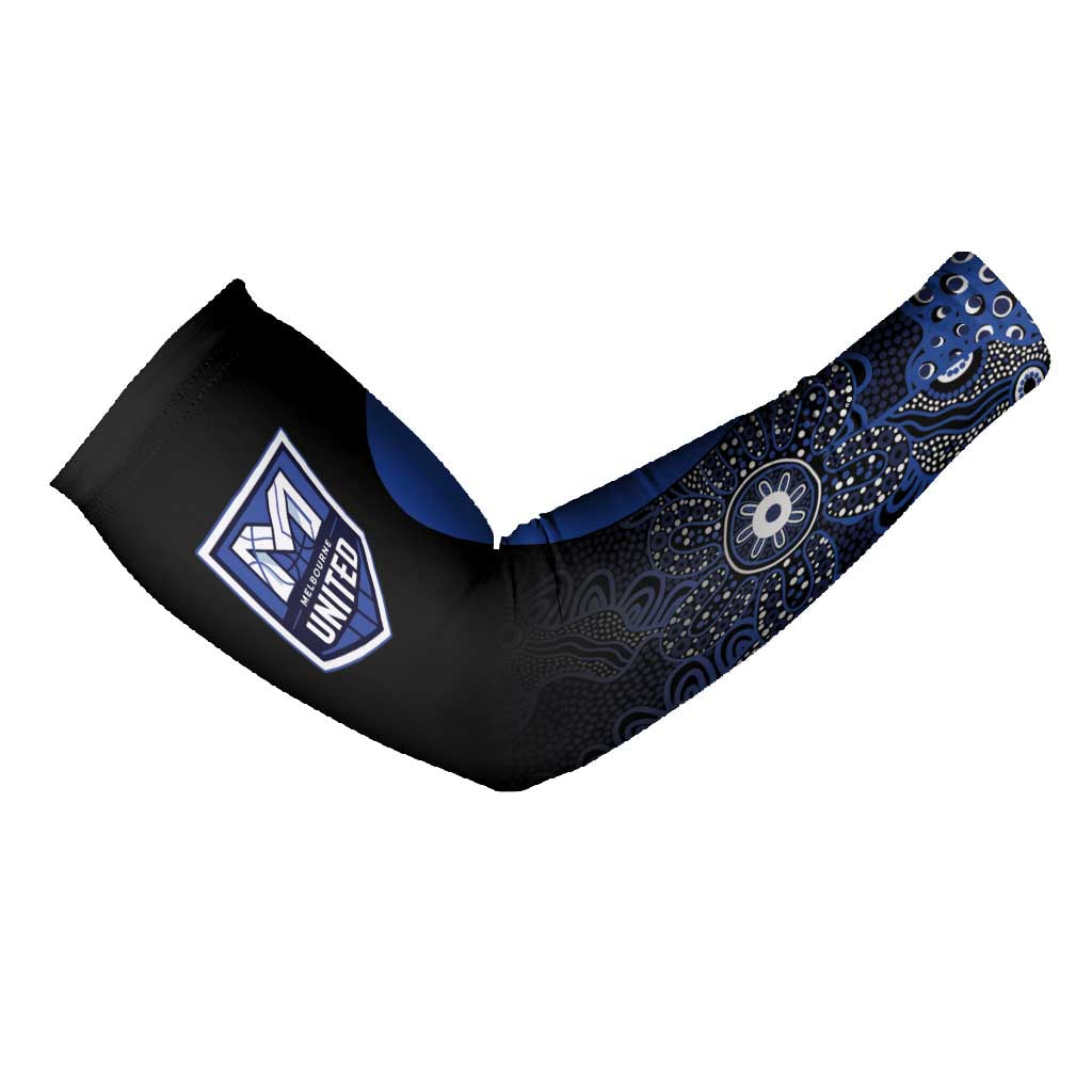 Basketball Custom Melbourne Arm Sleeves Simple Australian Dot Art - Aussie Hoodie