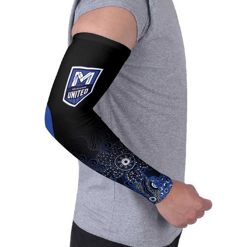 Basketball Custom Melbourne Arm Sleeves Simple Australian Dot Art - Aussie Hoodie