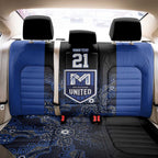 Basketball Custom Melbourne Back Car Seat Cover Simple Australian Dot Art - Aussie Hoodie