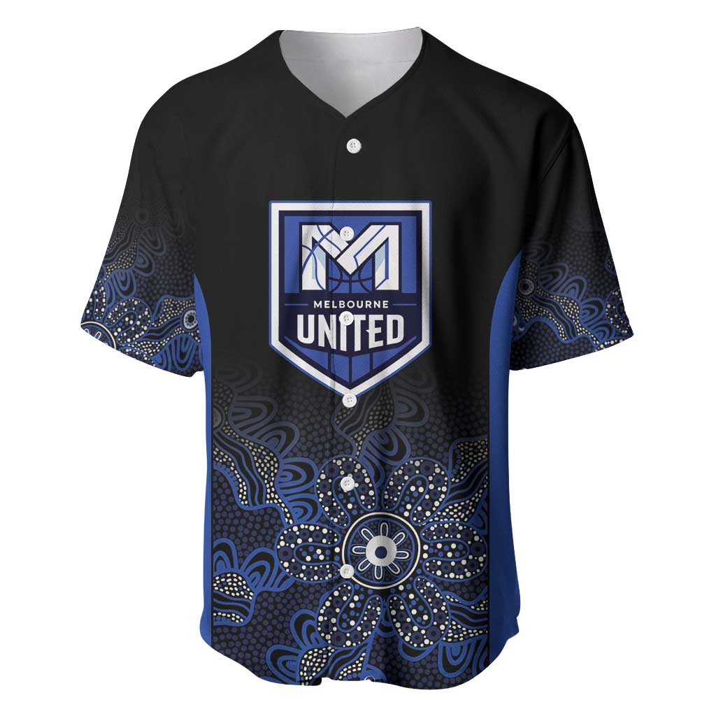 Basketball Custom Melbourne Baseball Jersey Simple Australian Dot Art - Aussie Hoodie