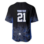 Basketball Custom Melbourne Baseball Jersey Simple Australian Dot Art - Aussie Hoodie