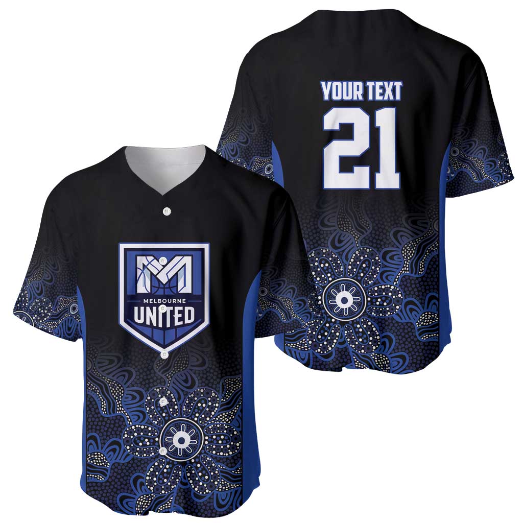 Basketball Custom Melbourne Baseball Jersey Simple Australian Dot Art - Aussie Hoodie
