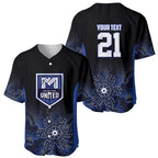 Basketball Custom Melbourne Baseball Jersey Simple Australian Dot Art - Aussie Hoodie