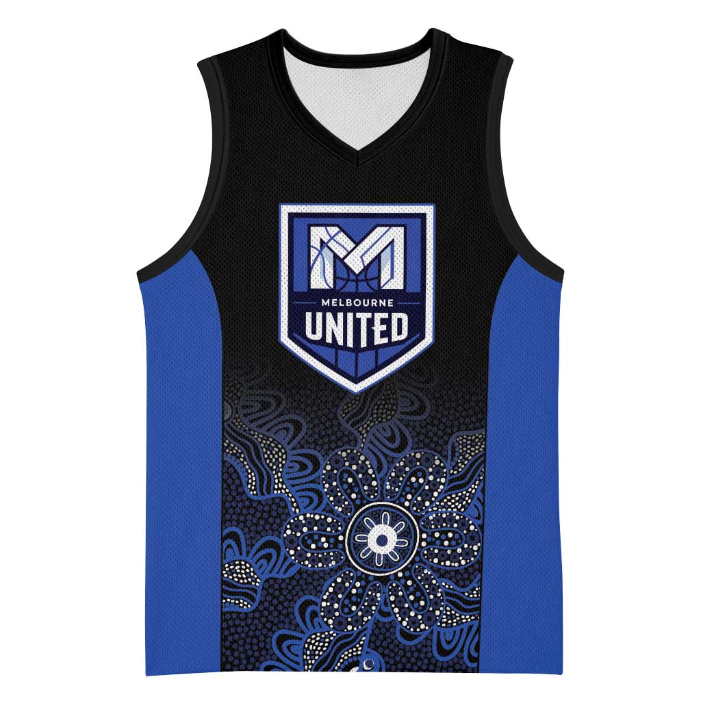 Basketball Custom Melbourne Basketball Jersey Simple Australian Dot Art - Aussie Hoodie