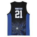 Basketball Custom Melbourne Basketball Jersey Simple Australian Dot Art - Aussie Hoodie