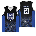Basketball Custom Melbourne Basketball Jersey Simple Australian Dot Art - Aussie Hoodie
