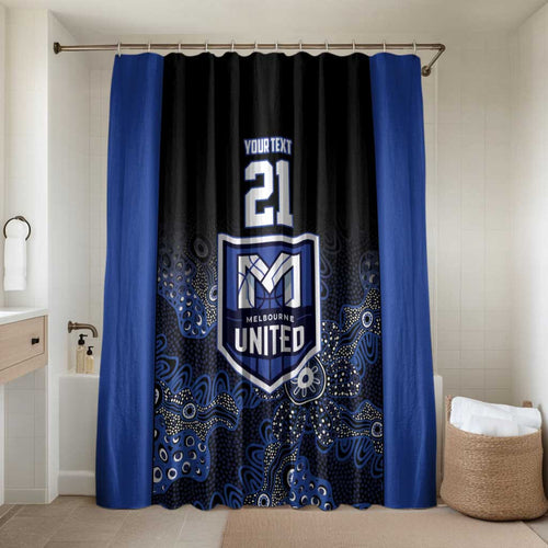 Basketball Custom Melbourne Bathroom Set Simple Australian Dot Art - Aussie Hoodie