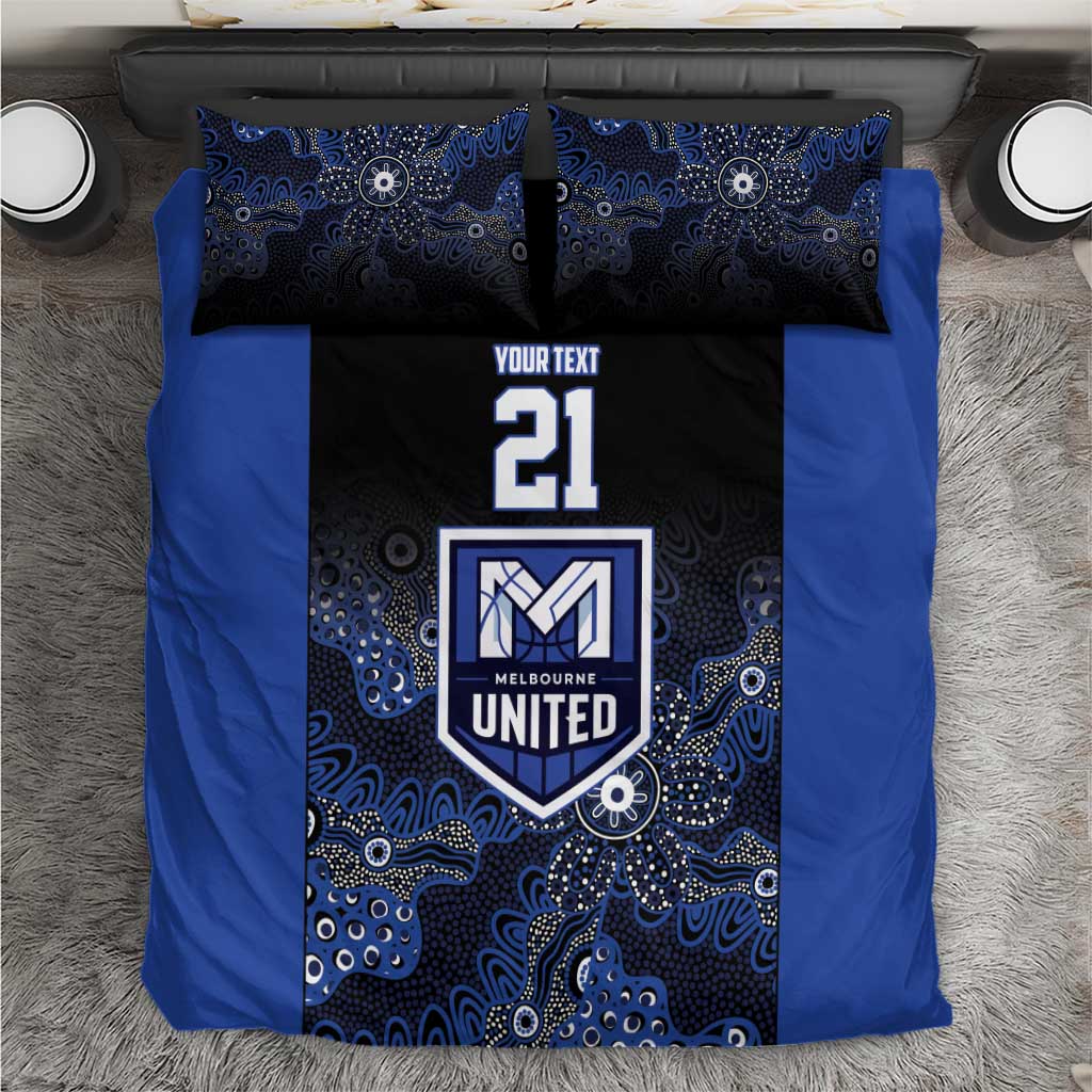 Basketball Custom Melbourne Bedding Set Simple Australian Dot Art - Aussie Hoodie