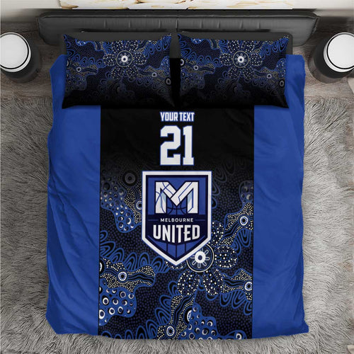 Basketball Custom Melbourne Bedding Set Simple Australian Dot Art - Aussie Hoodie