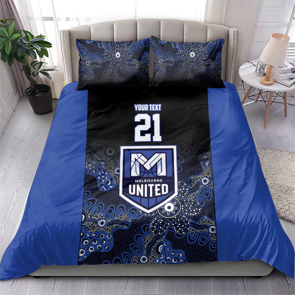 Basketball Custom Melbourne Bedding Set Simple Australian Dot Art - Aussie Hoodie