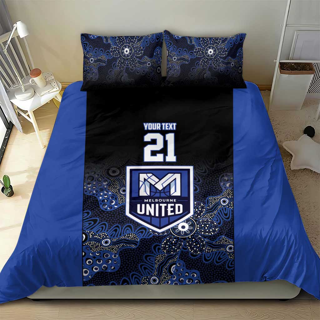 Basketball Custom Melbourne Bedding Set Simple Australian Dot Art - Aussie Hoodie