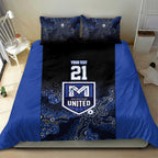 Basketball Custom Melbourne Bedding Set Simple Australian Dot Art - Aussie Hoodie