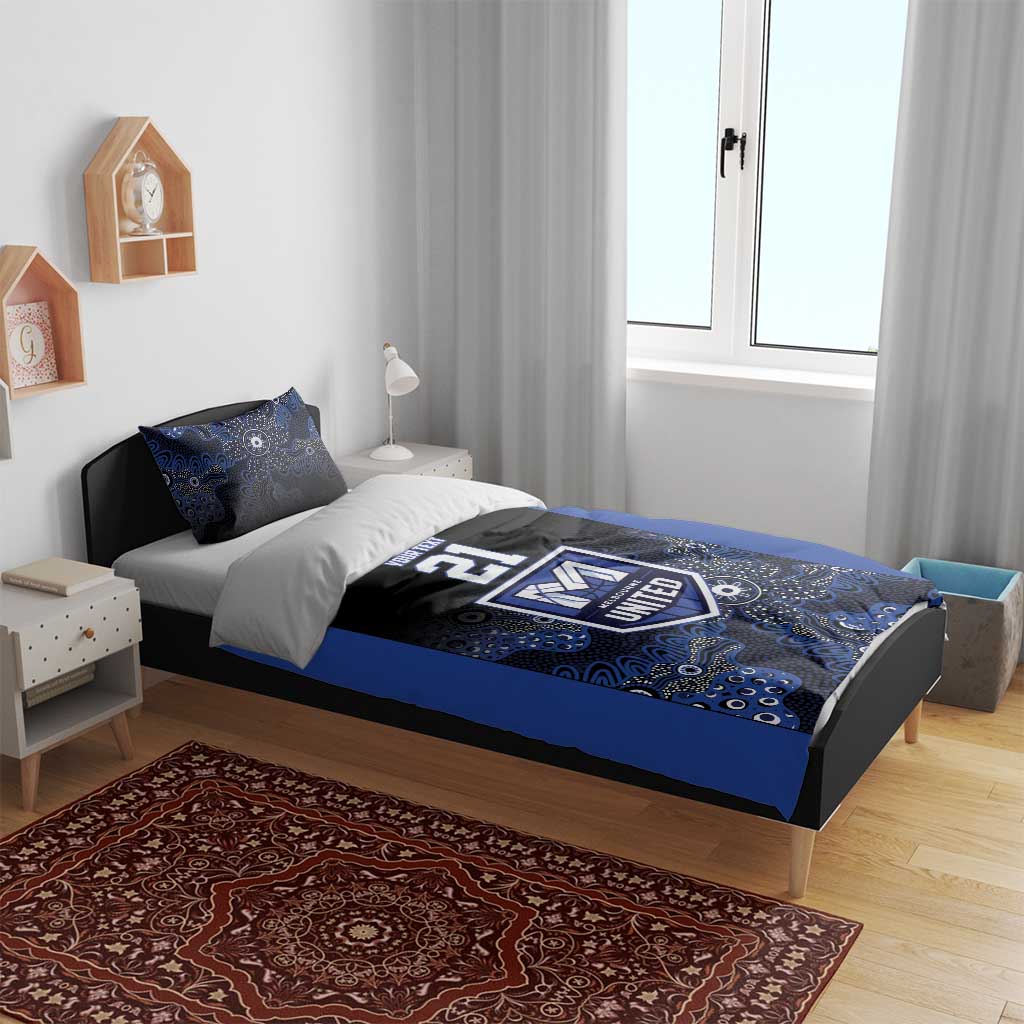 Basketball Custom Melbourne Bedding Set Simple Australian Dot Art - Aussie Hoodie