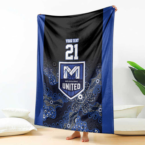 Basketball Custom Melbourne Blanket Simple Australian Dot Art - Aussie Hoodie