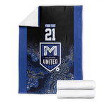 Basketball Custom Melbourne Blanket Simple Australian Dot Art - Aussie Hoodie