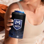 Basketball Custom Melbourne 4 in 1 Can Cooler Tumbler Simple Australian Dot Art - Aussie Hoodie