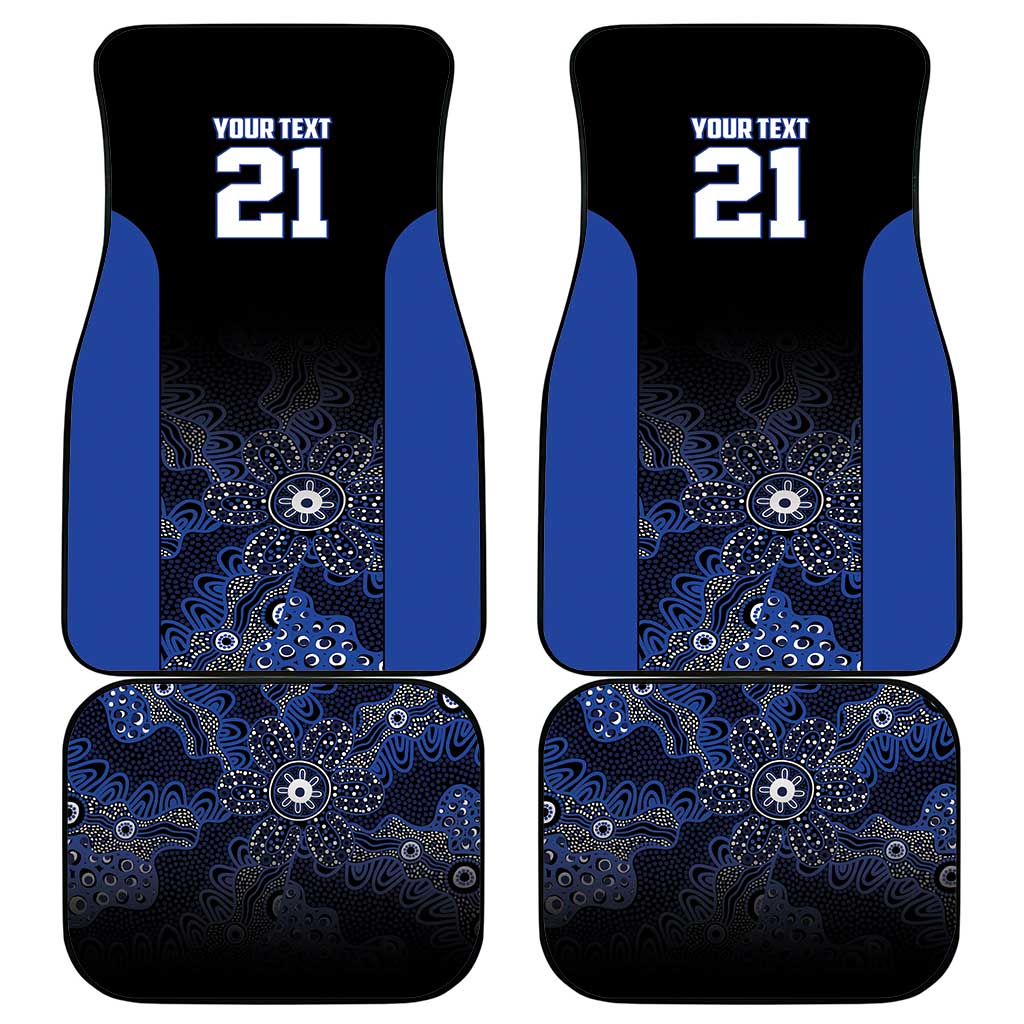 Basketball Custom Melbourne Car Mats Simple Australian Dot Art - Aussie Hoodie