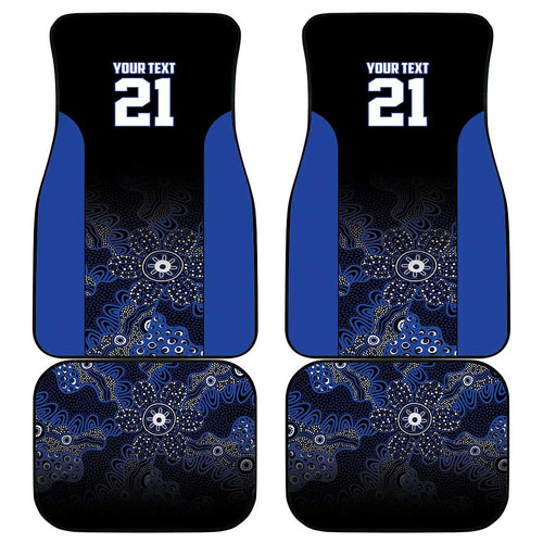 Basketball Custom Melbourne Car Mats Simple Australian Dot Art - Aussie Hoodie