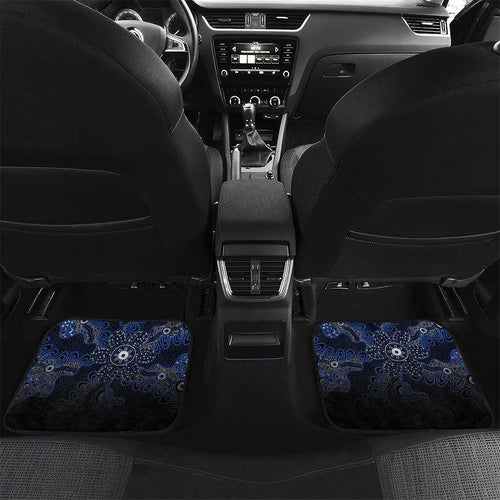 Basketball Custom Melbourne Car Mats Simple Australian Dot Art - Aussie Hoodie