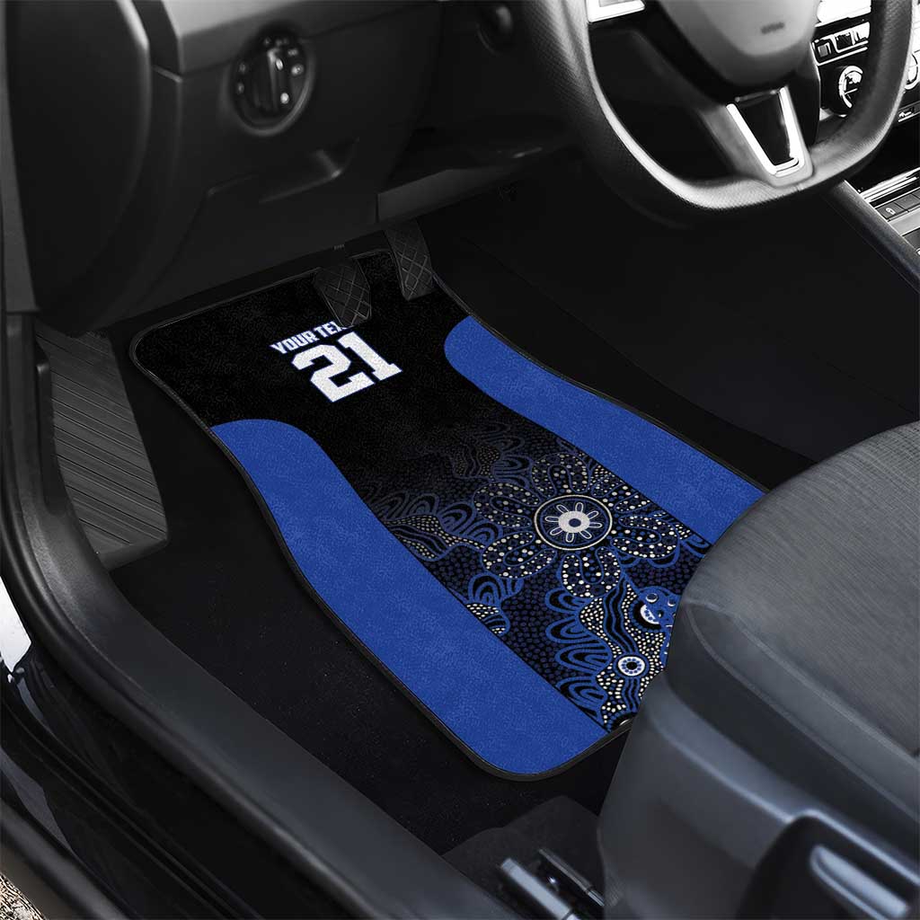 Basketball Custom Melbourne Car Mats Simple Australian Dot Art - Aussie Hoodie