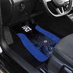 Basketball Custom Melbourne Car Mats Simple Australian Dot Art - Aussie Hoodie