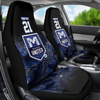 Basketball Custom Melbourne Car Seat Cover Simple Australian Dot Art - Aussie Hoodie