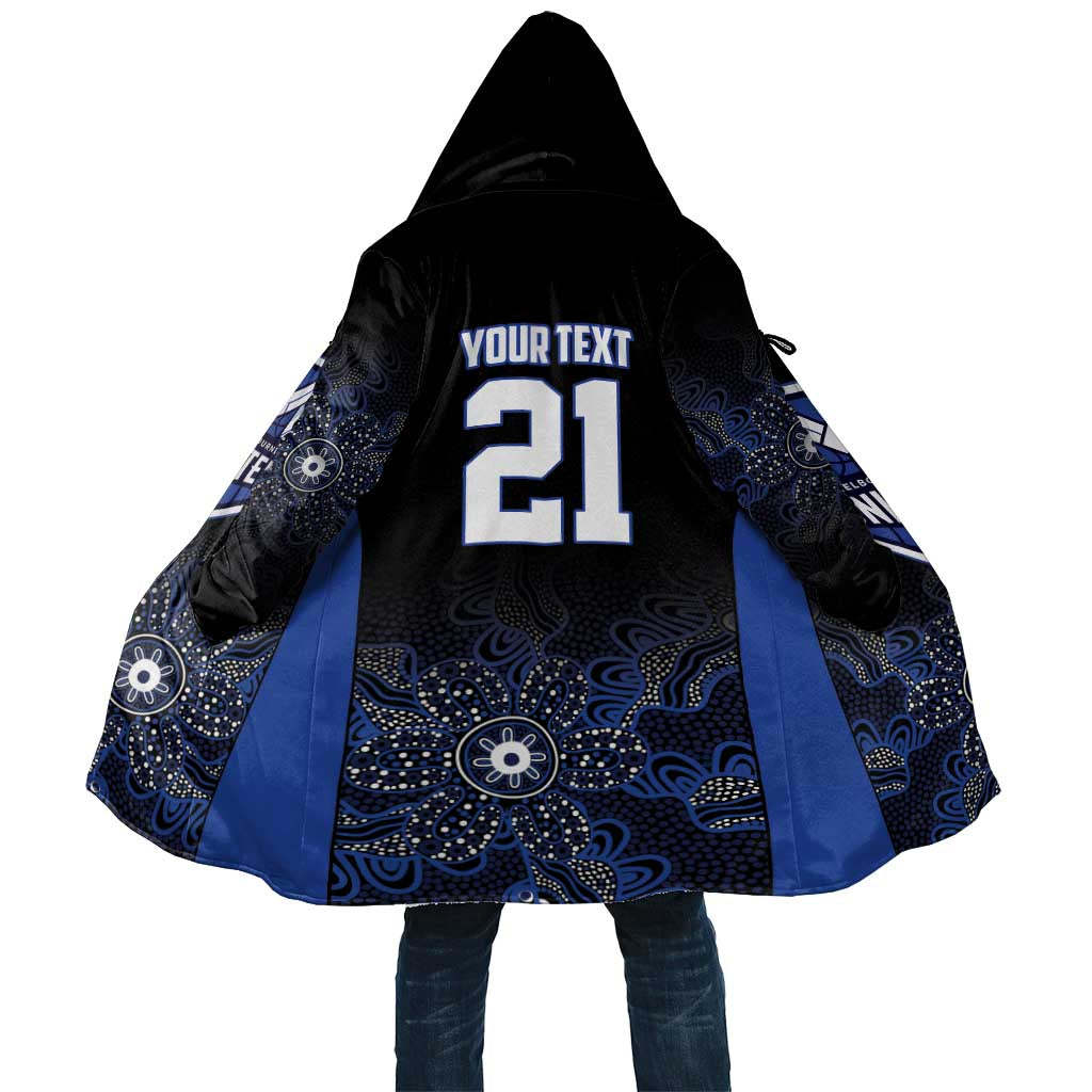 Basketball Custom Melbourne Cloak Simple Australian Dot Art - Aussie Hoodie