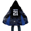 Basketball Custom Melbourne Cloak Simple Australian Dot Art - Aussie Hoodie