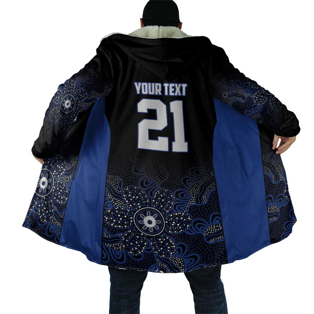 Basketball Custom Melbourne Cloak Simple Australian Dot Art - Aussie Hoodie