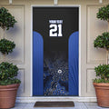 Basketball Custom Melbourne Door Cover Simple Australian Dot Art - Aussie Hoodie