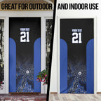 Basketball Custom Melbourne Door Cover Simple Australian Dot Art - Aussie Hoodie
