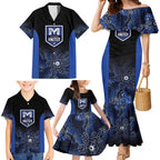 Basketball Custom Melbourne Family Matching Mermaid Dress and Hawaiian Shirt Simple Australian Dot Art - Aussie Hoodie