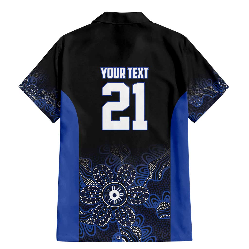 Basketball Custom Melbourne Family Matching Mermaid Dress and Hawaiian Shirt Simple Australian Dot Art - Aussie Hoodie