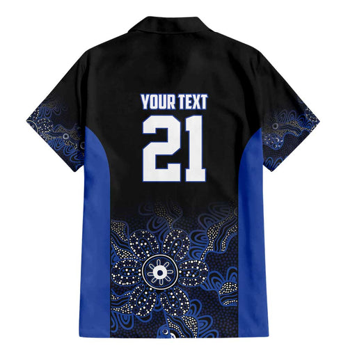 Basketball Custom Melbourne Family Matching Mermaid Dress and Hawaiian Shirt Simple Australian Dot Art - Aussie Hoodie