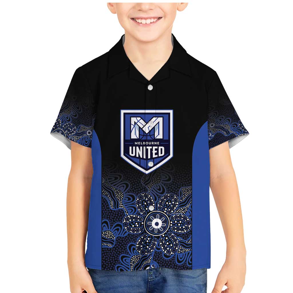 Basketball Custom Melbourne Family Matching Mermaid Dress and Hawaiian Shirt Simple Australian Dot Art - Aussie Hoodie