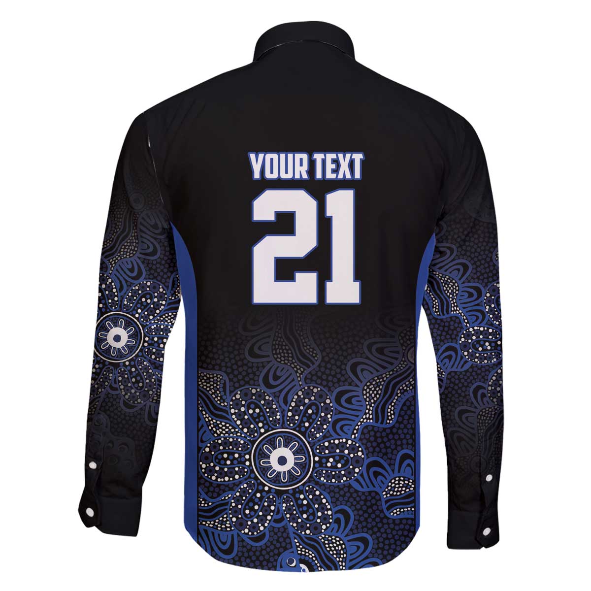 Basketball Custom Melbourne Family Matching Off The Shoulder Long Sleeve Dress and Hawaiian Shirt Simple Australian Dot Art - Aussie Hoodie