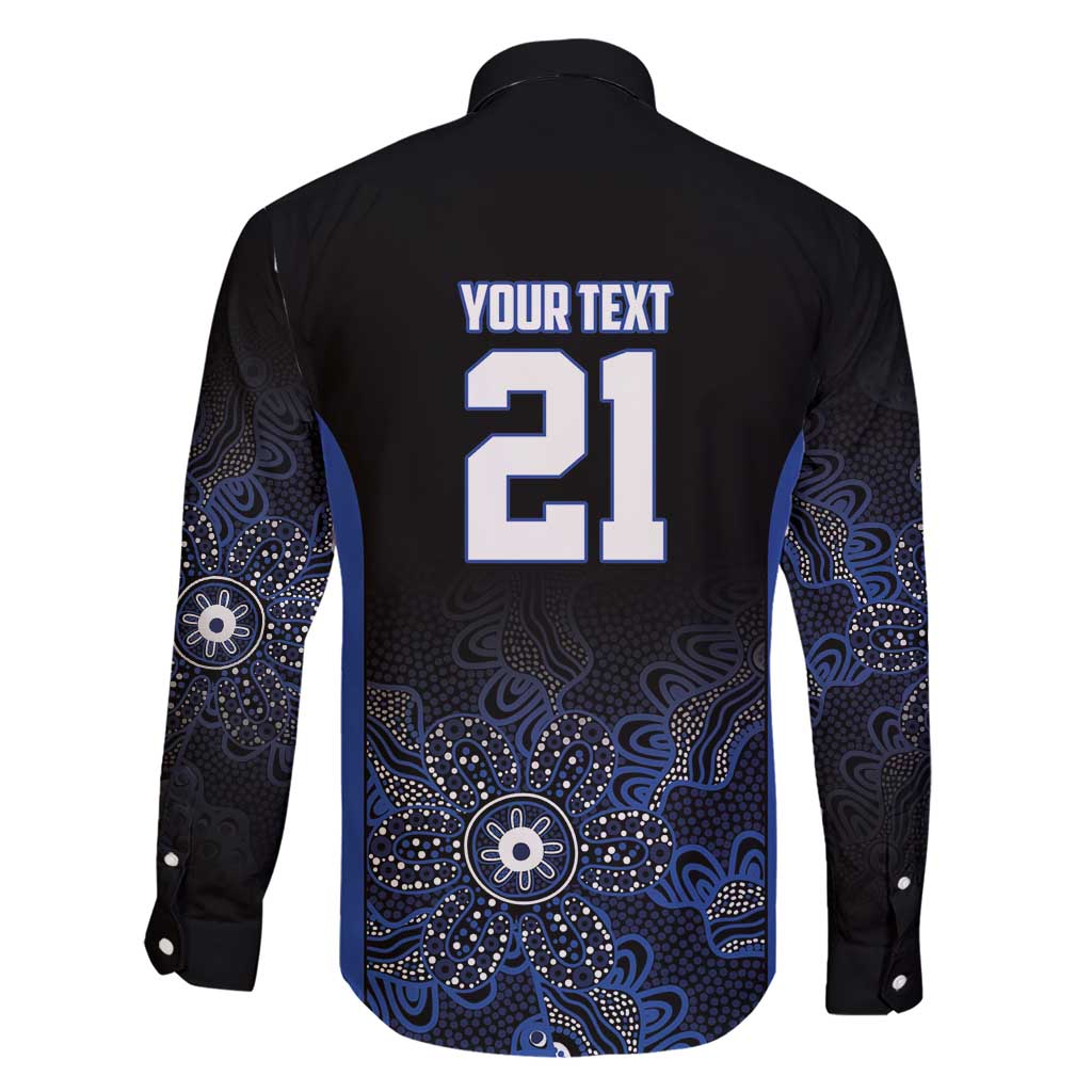 Basketball Custom Melbourne Family Matching Short Sleeve Bodycon Dress and Hawaiian Shirt Simple Australian Dot Art - Aussie Hoodie