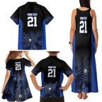 Basketball Custom Melbourne Family Matching Tank Maxi Dress and Hawaiian Shirt Simple Australian Dot Art - Aussie Hoodie
