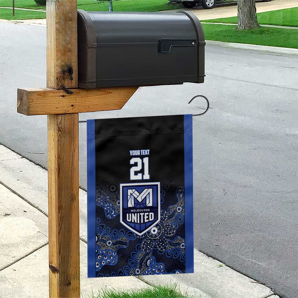 Basketball Custom Melbourne Garden Flag Simple Australian Dot Art - Aussie Hoodie