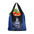 Basketball Custom Melbourne Grocery Bag Simple Australian Dot Art - Aussie Hoodie